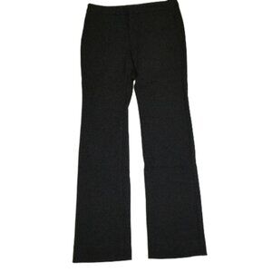 NEW NYDJ "Fit is Everything" Black Ponte Trouser Pant 6